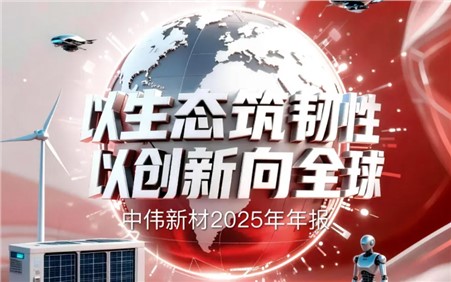 以生態筑韌性 以創新向全球 | 一圖讀懂中偉新材2025年年報